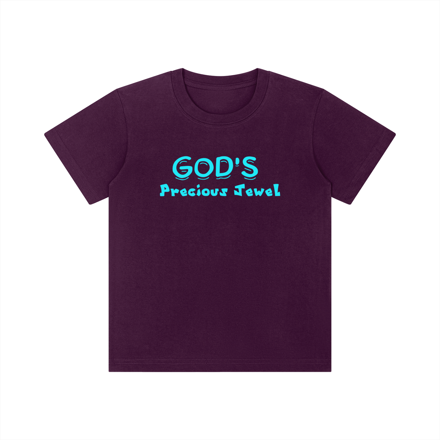 "GOD'S Jewel" Kid's Crewneck Short Sleeve T-Shirt