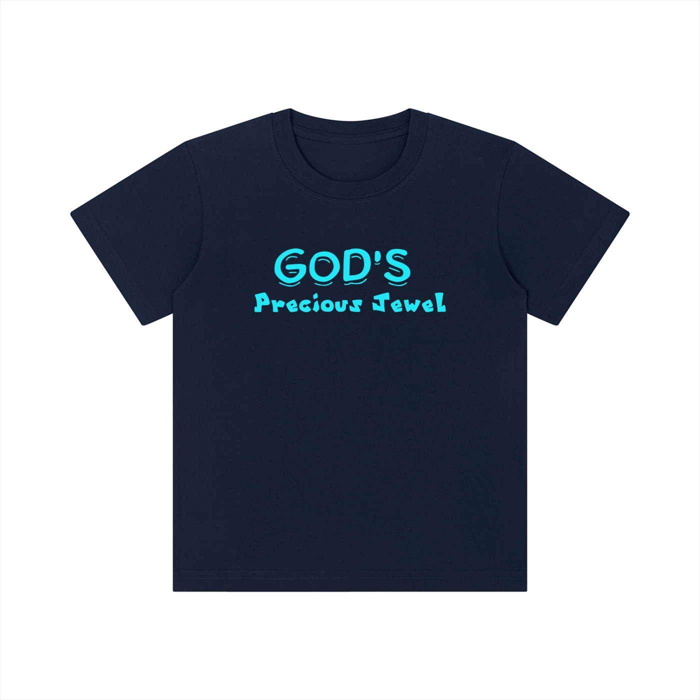 "GOD'S Jewel" Kid's Crewneck Short Sleeve T-Shirt