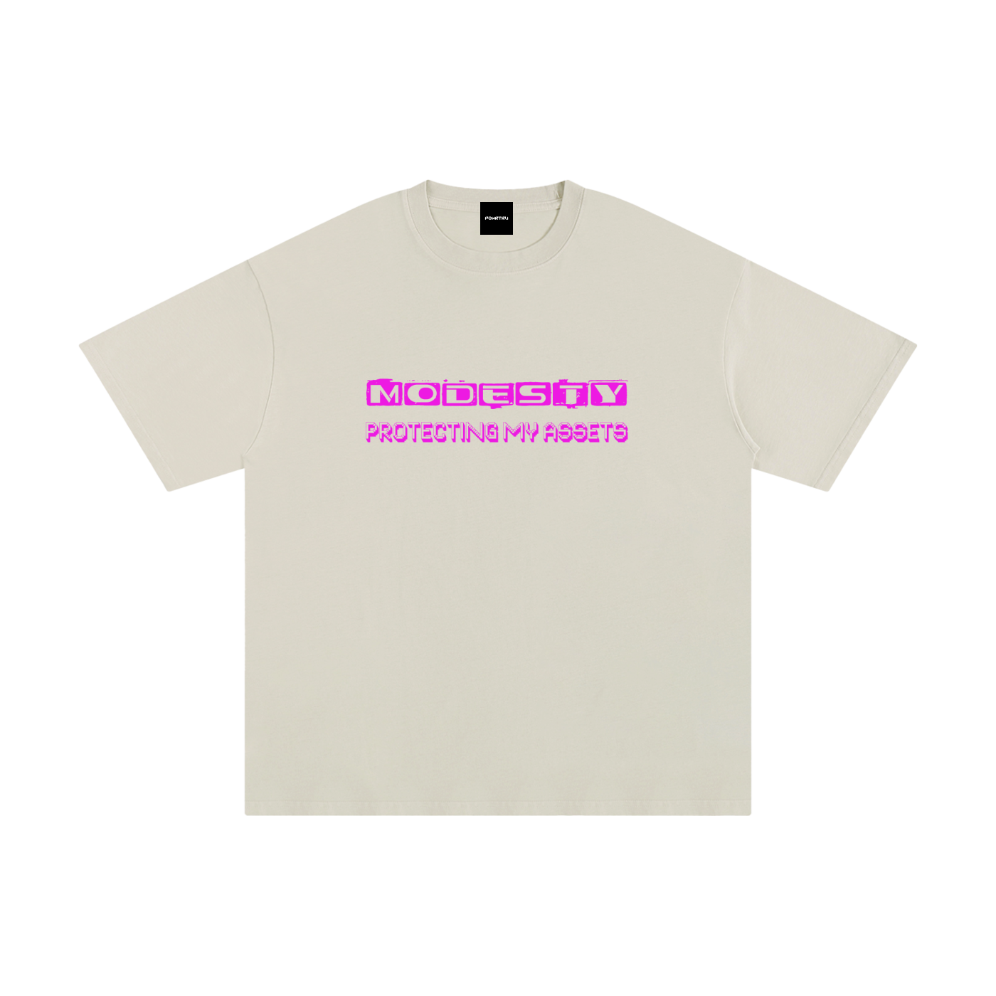 "Modesty" Cotton T-Shirt