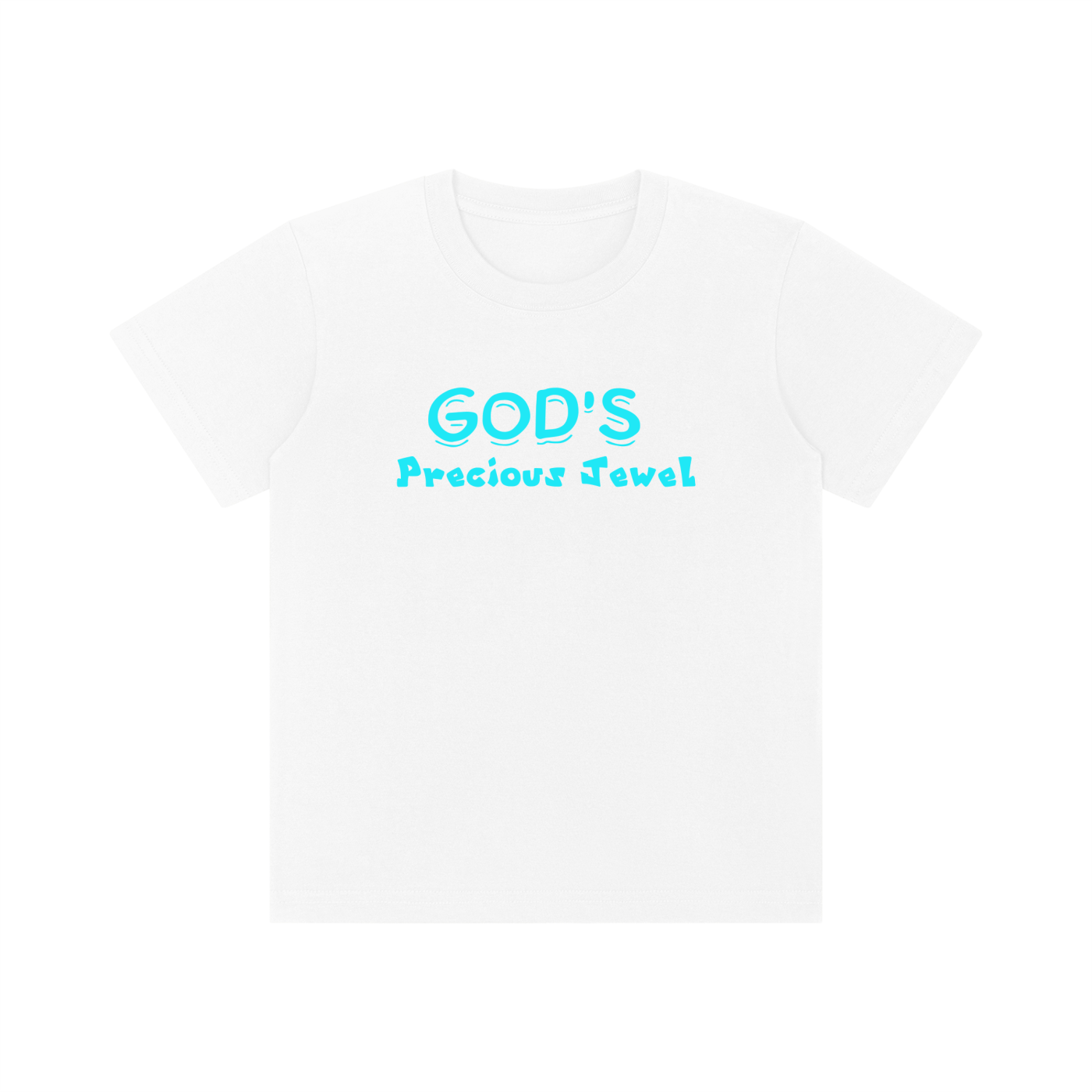 "GOD'S Jewel" Kid's Crewneck Short Sleeve T-Shirt