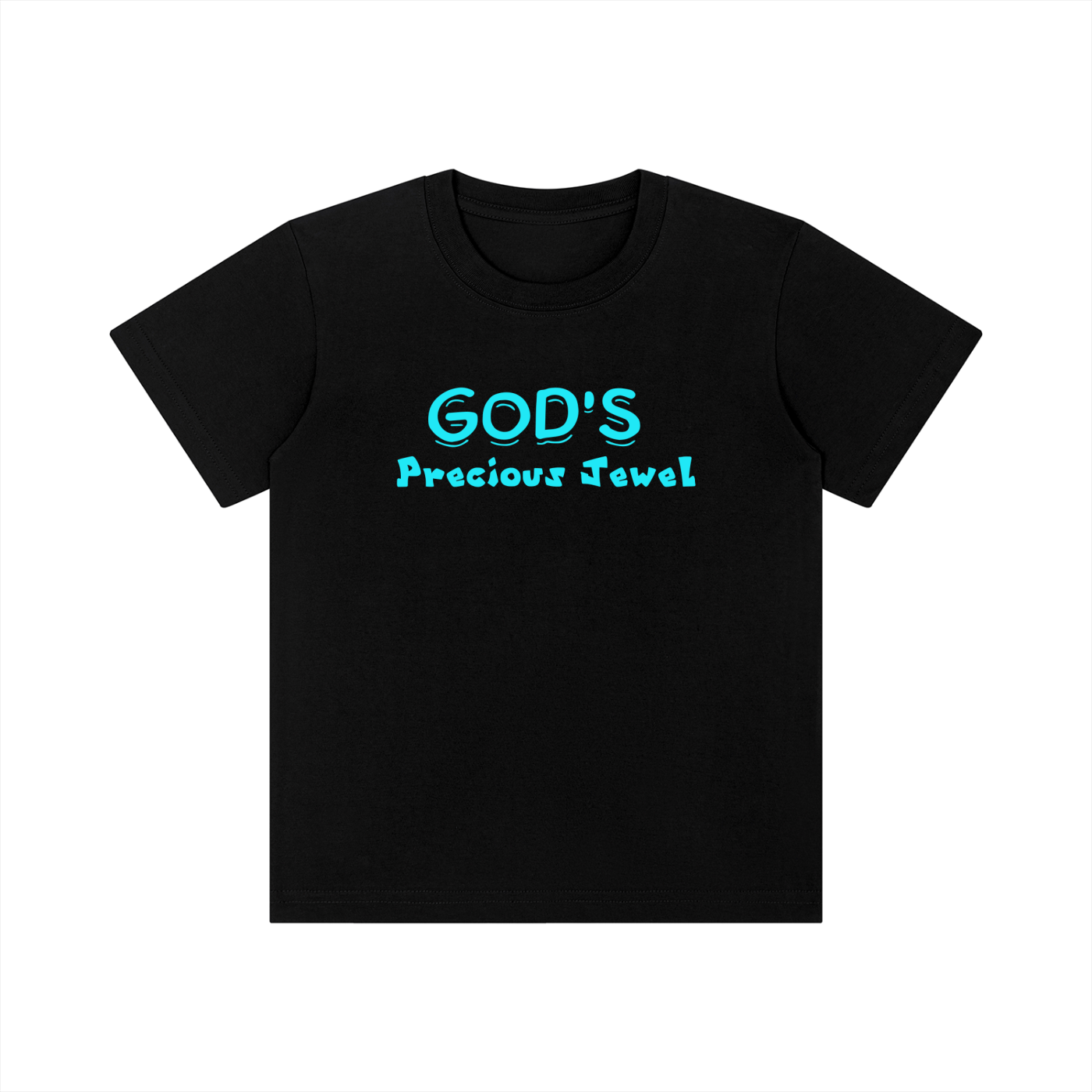 "GOD'S Jewel" Kid's Crewneck Short Sleeve T-Shirt